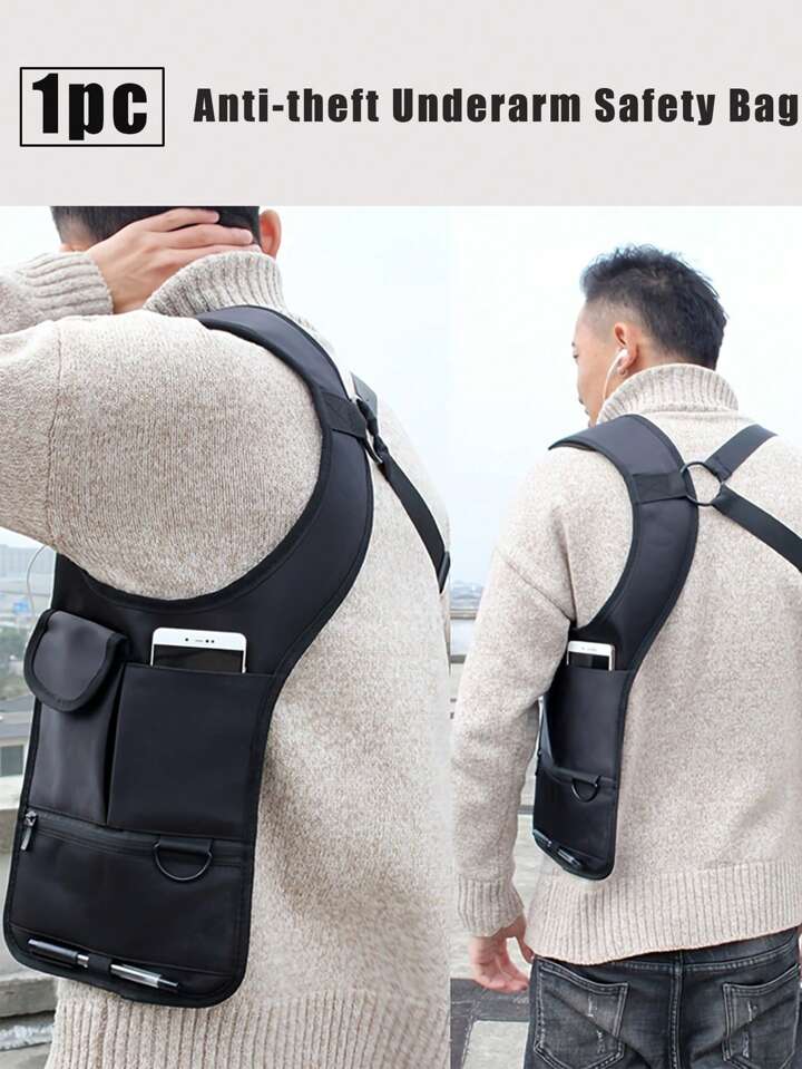 Men Anti Theft Chest Bag Shoulder