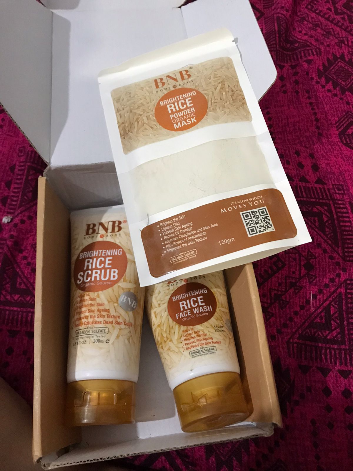 Bnb Whitening Rice Extract