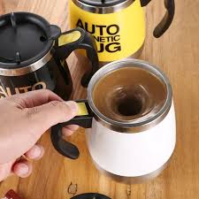 Auto Magnetic Mug( Battery Operated ) (random Color)