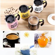 Auto Magnetic Mug( Battery Operated ) (random Color)