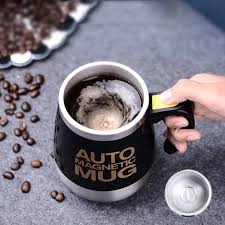 Auto Magnetic Mug( Battery Operated ) (random Color)