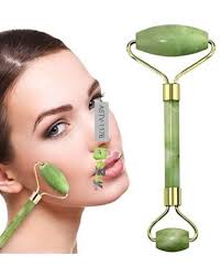 Face Massager Roller Natural Jade Stone