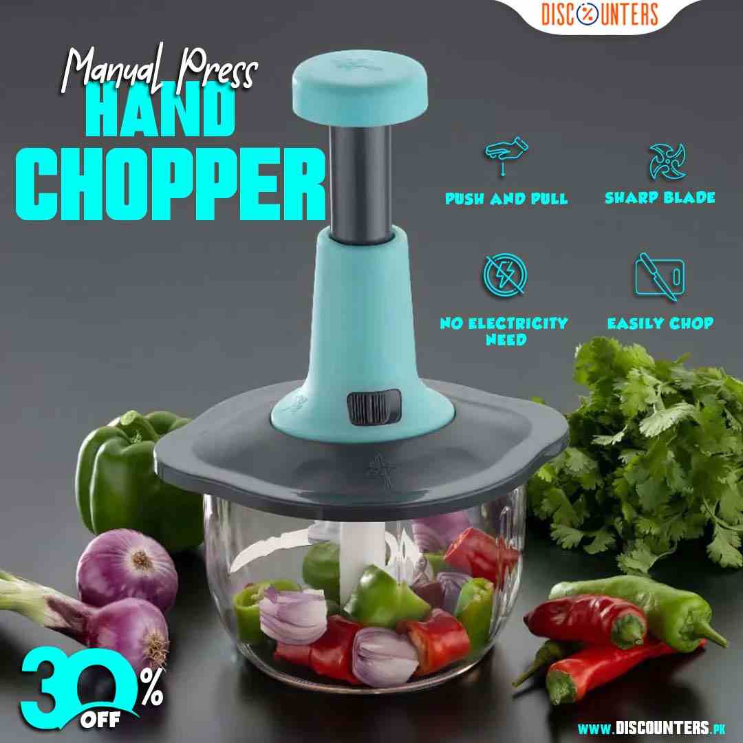 Manual Hand Push Chopper(random Color)