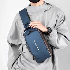 Men Anti Theft Chest Bag Shoulder