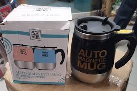 Auto Magnetic Mug( Battery Operated ) (random Color)