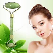 Face Massager Roller Natural Jade Stone